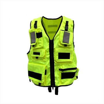 hi vis viz bright personalized reflective safety adjustable vest